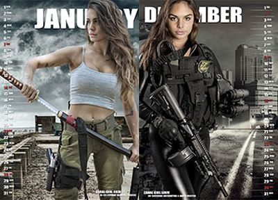 2017 Tactical Girls Gun Calendar - 10th Anniversary Edition