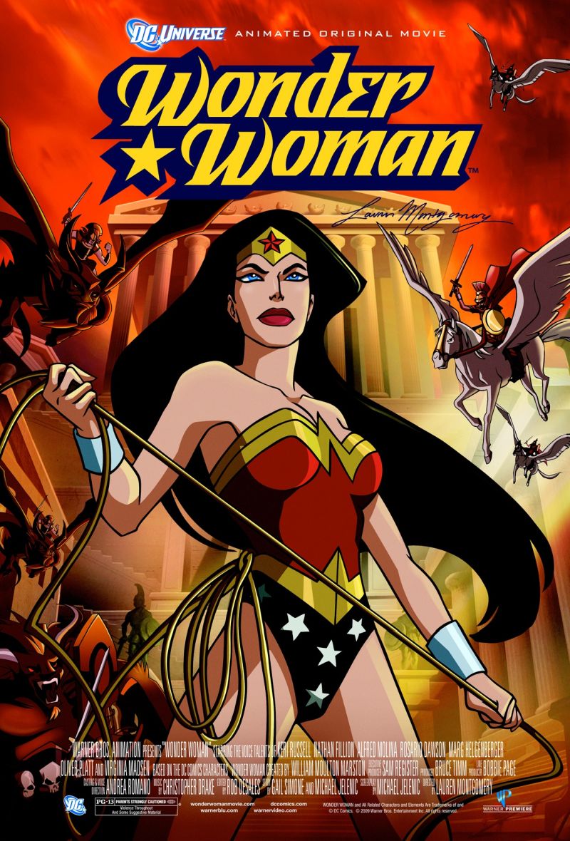 Review: Wonder Woman (2009) - Girls With Guns