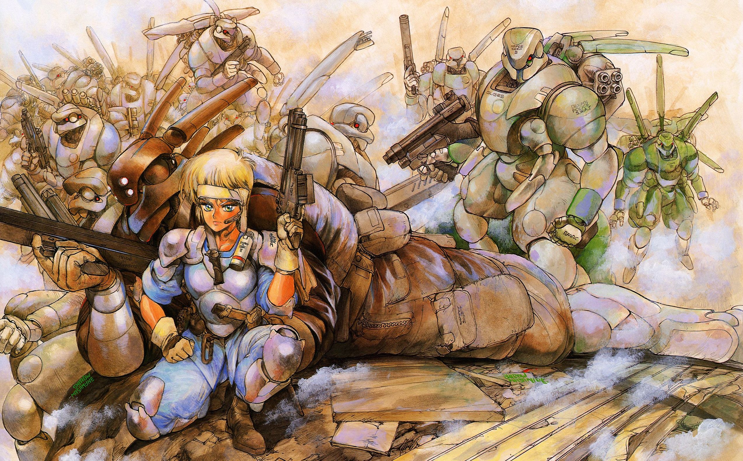 Feature: The universe of Appleseed - Girls With Guns
